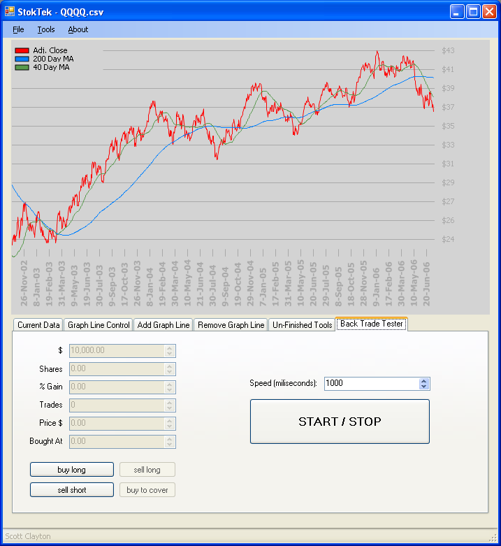 Stock Market Program