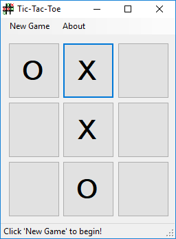 Tic Tac Toe Program